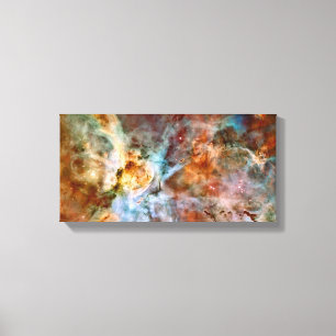 Carina-nebulosan NASA Hubble-teleskopet rymdfoto Canvastryck