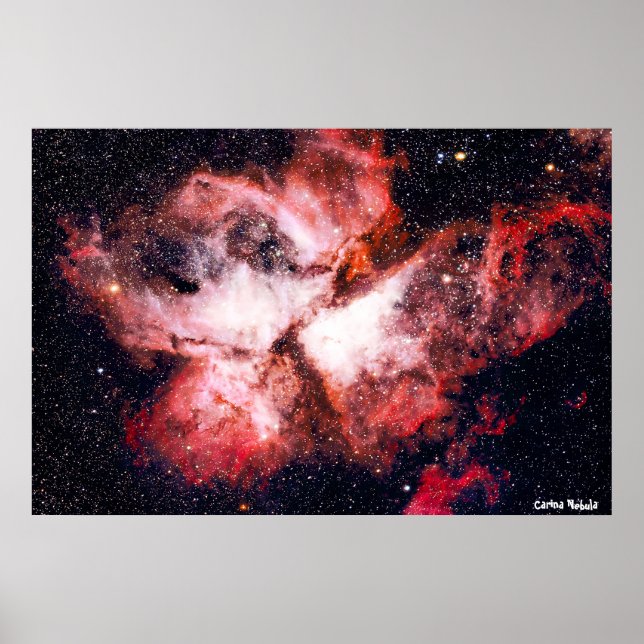 Carina-nebulosan Poster (Framsidan)
