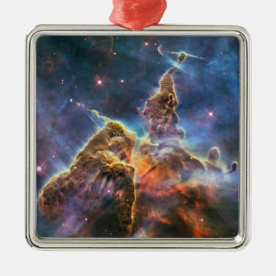 Carina nebuloskt tryck julgransprydnad metall