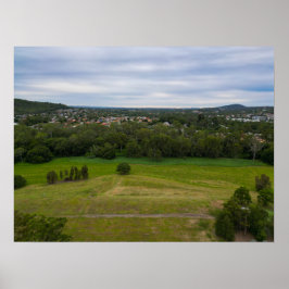 Carindale Recretion Reserve Aerial liggande Poster