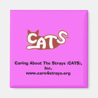 Caring about the Strays (CATS), Inc. Magnet