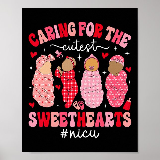 Caring For The Cutest Sweethearts Nicu Nurse Valen Poster (Framsidan)