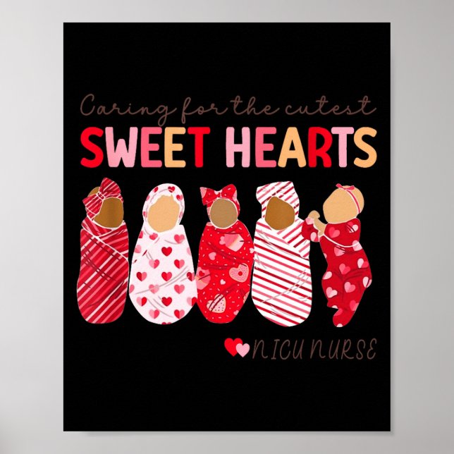 Caring For The Cutest Sweethearts Nicu Nurse Valen Poster (Framsidan)