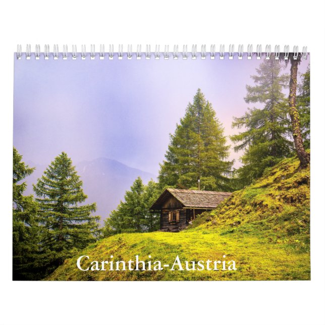 Carinthia-Austria Calendar Kalender (Omslag)