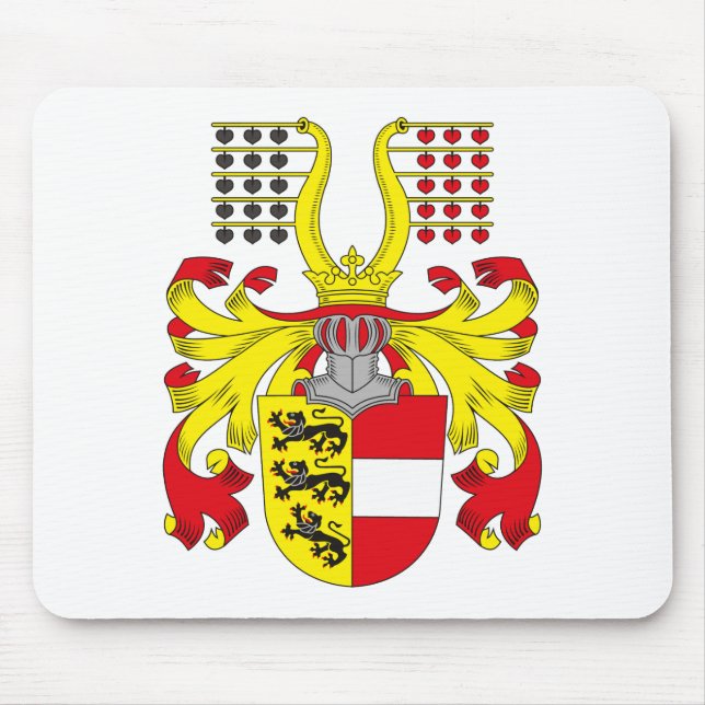 Carinthia vapensköld Mousepad Musmatta (Framsidan)