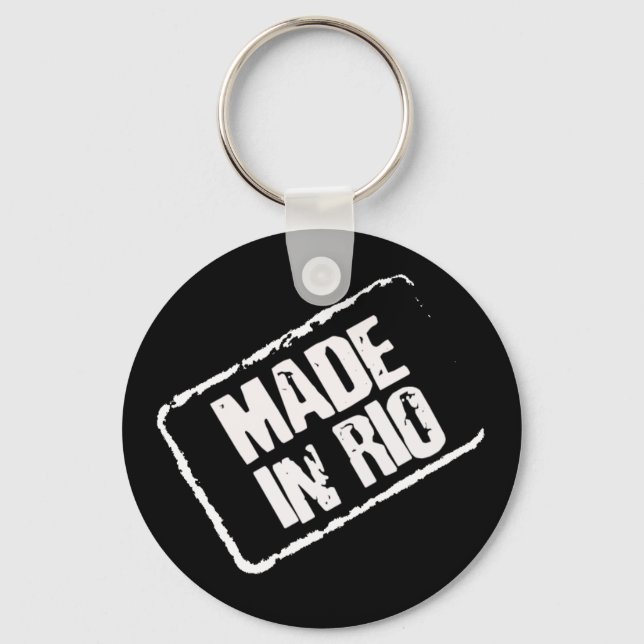 CARIOCA SOM GJORTS I RIO FRIMÄRKE NYCKELRING (Framsida)