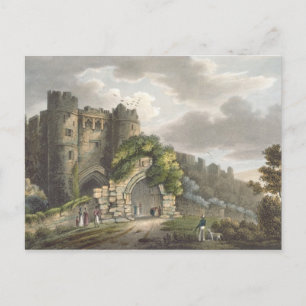 Carisbrook Castle från Isle of Wight Illustr Vykort