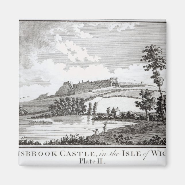 Carisbrook Castle, Isle of Wight Magnet (Framsidan)