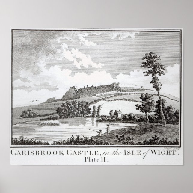 Carisbrook Castle, Isle of Wight Poster (Framsidan)