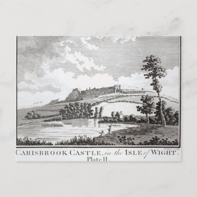 Carisbrook Castle, Isle of Wight Vykort (Framsida)