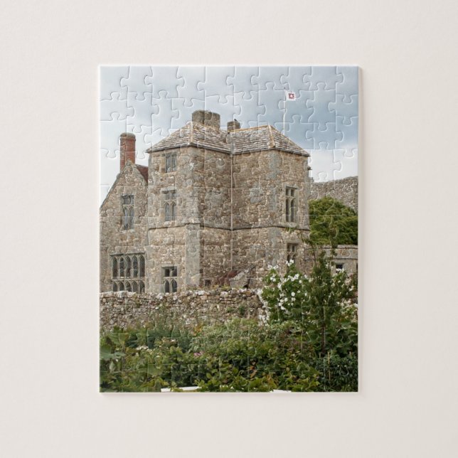 Carisbrooke Castle, Isle of Wight, England, Förena Pussel (Vertikal)