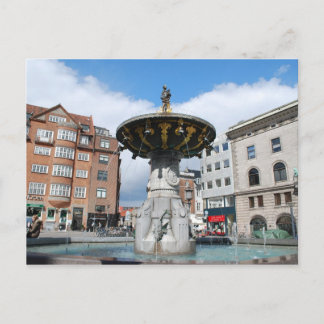Caritas väl fontänKöpenhamn Danmark Vykort