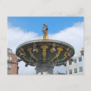 Caritas well Copenhagen Danmark Vykort