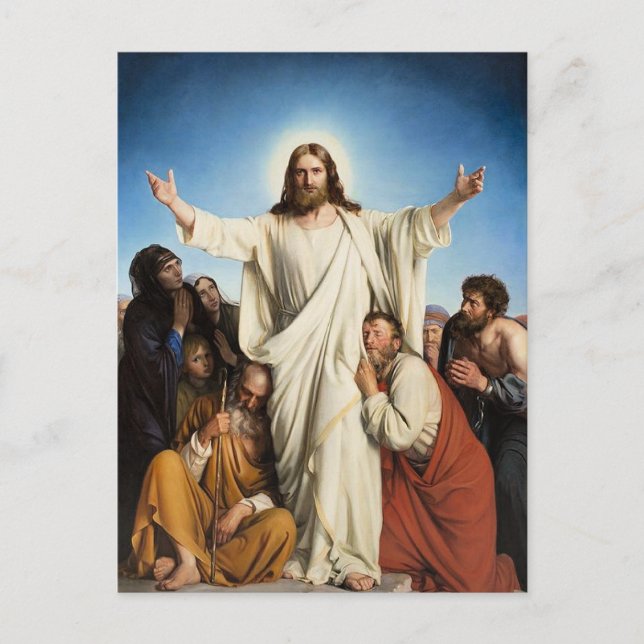 Carl Blchs berömd-grafik, Konsolator, Vykort (Framsida)