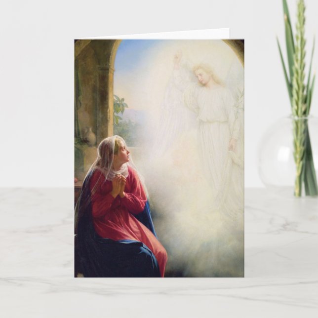 Carl Bloch Annunciation Kort (Framsida)