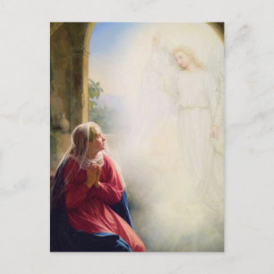 Carl Bloch Annunciation Vykort