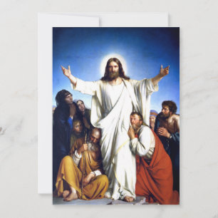 Carl Bloch artwork, Christus Consulator Julkort