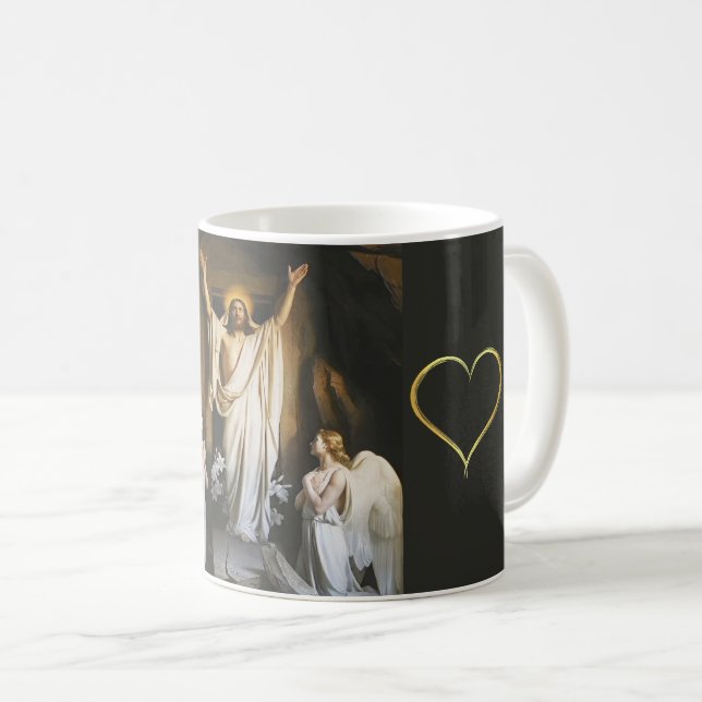 Carl Blochs återgång, Religiösa Art Kaffemugg (Framsida höger)