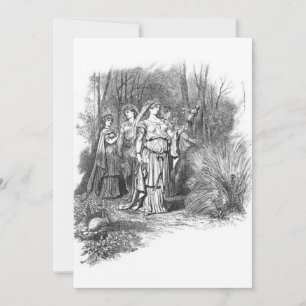Carl Emil Doepler - Frigg as Ostara Inbjudningar