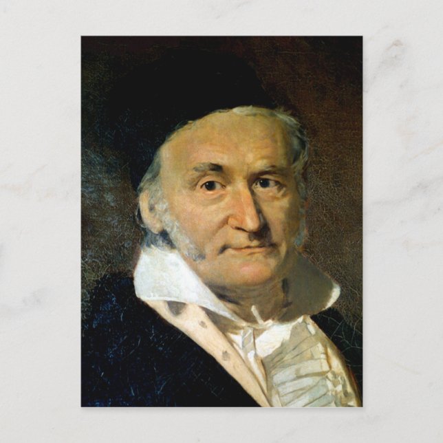 Carl friedrich gauss vykort (Framsida)