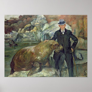Carl Hagenbeck i hans Zoo, 1911 Poster
