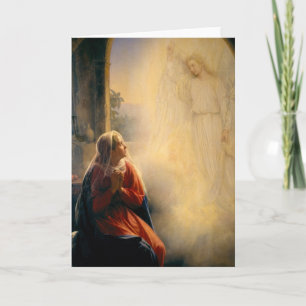 Carl Heinrich Bloch - annunciationen Helgkort