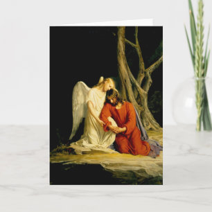 Carl Heinrich Bloch - Gethsemane Helgkort