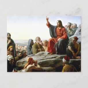 Carl Heinrich Bloch - Sermon på berget Vykort