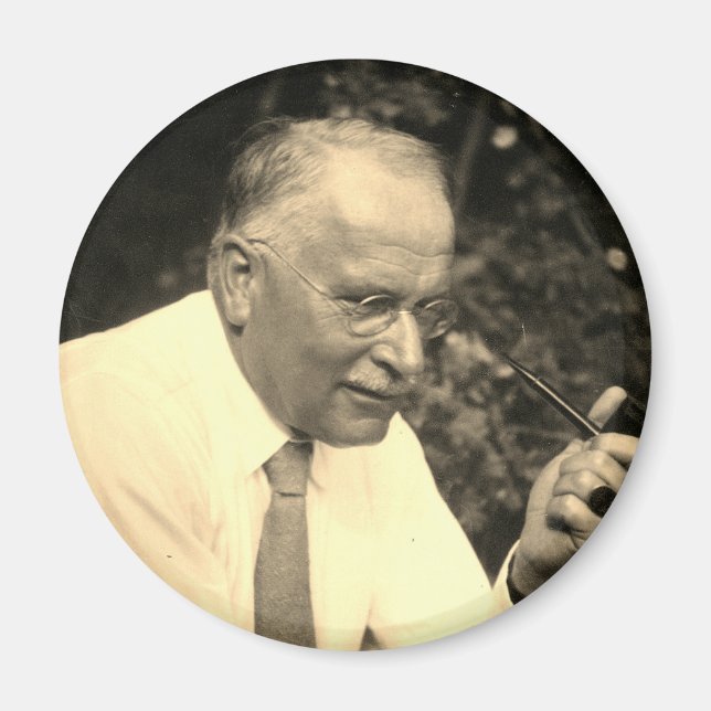Carl Jung, circa 1935 Magnet (Framsidan)