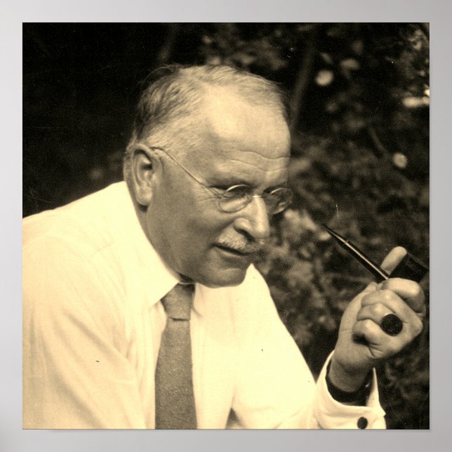 Carl Jung, circa 1935 Poster (Framsidan)