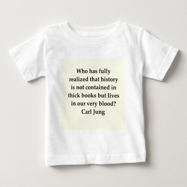 Carl Jung citationstecken Tee Shirt (Framsida)