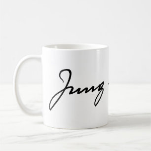 Carl Jung namnteckning Kaffemugg