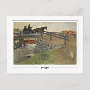 Carl Larsson #134 - Fine Art Postcard Vykort