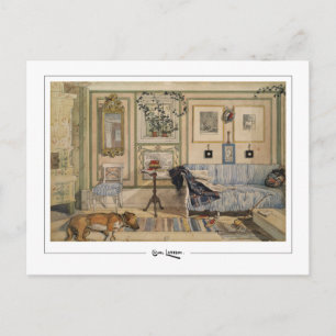 Carl Larsson #160 - Fine Art Postcard Vykort