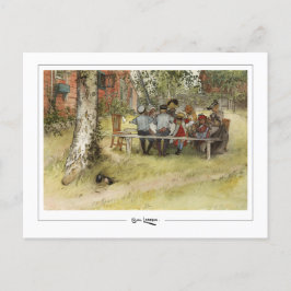 Carl Larsson #232 - Fine Art Postcard Vykort