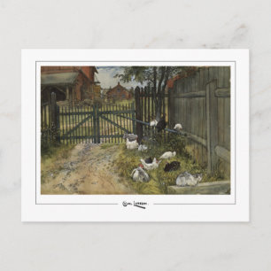 Carl Larsson #261 - Fine Art Postcard Vykort