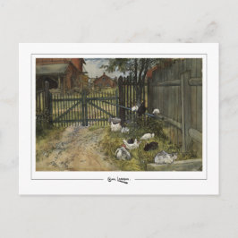 Carl Larsson #261 - Finkonst Postkort Vykort