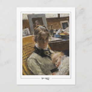 Carl Larsson #265 - Fine Art Postcard Vykort