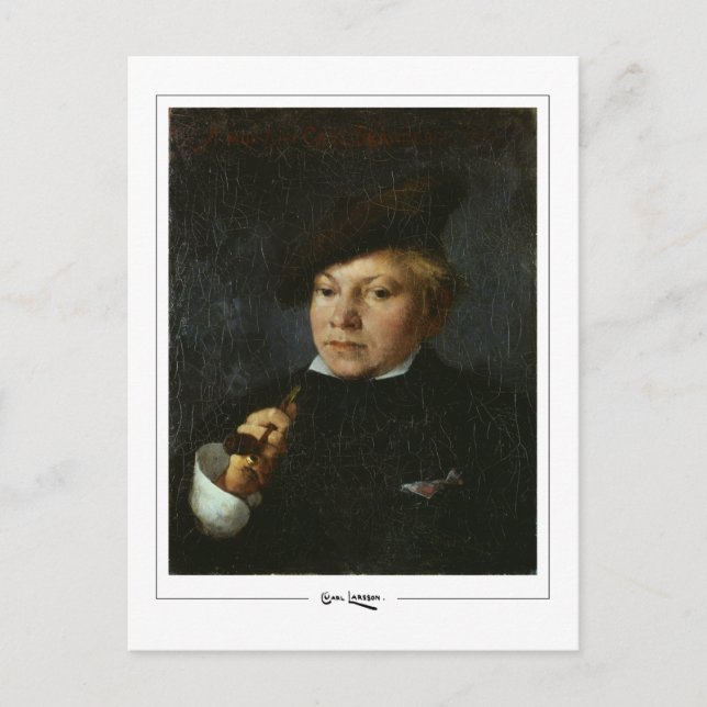 Carl Larsson #326 - Fine Art Postcard Vykort (Framsida)