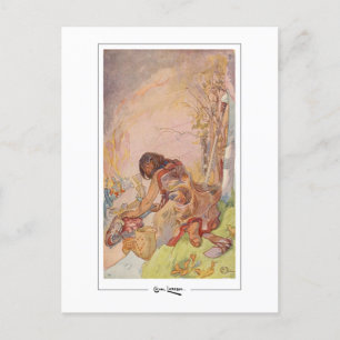 Carl Larsson #32 - Fine Art Postcard Vykort