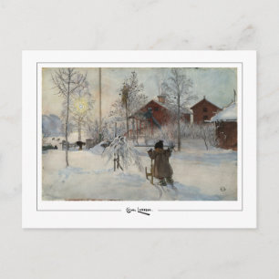 Carl Larsson #378 - Fine Art Postcard Vykort