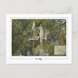 Carl Larsson #391 - Fine Art Postcard Vykort