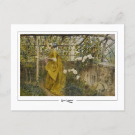 Carl Larsson #409 - Fine Art Postcard Vykort