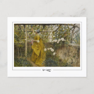 Carl Larsson #409 - Fine Art Postcard Vykort