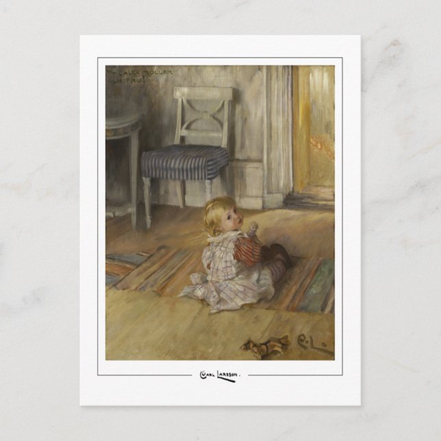 Carl Larsson #59 - Finkonst Postkort Vykort (Framsida)