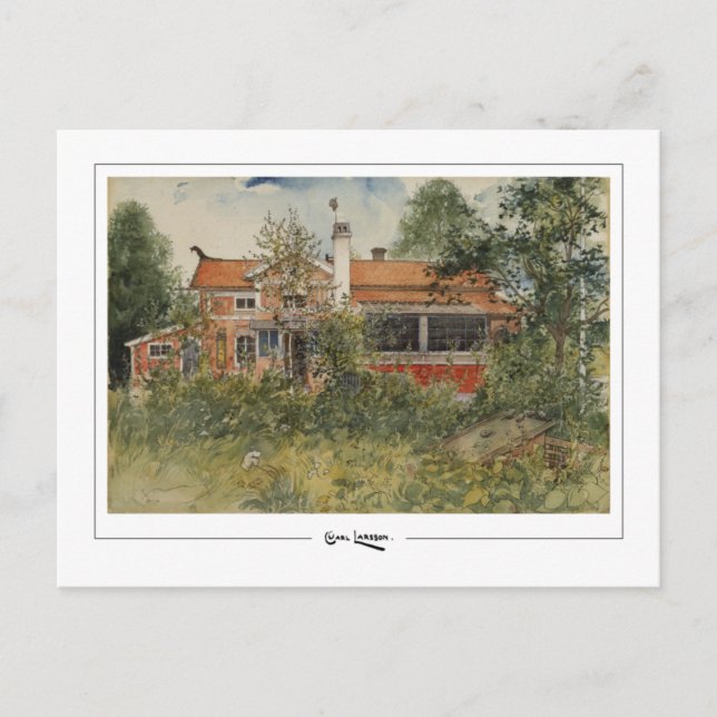 Carl Larsson #7 - Finkonst Postkort Vykort (Framsida)
