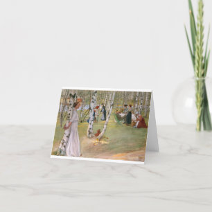 Carl Larsson - Breakfast in open Tack Kort