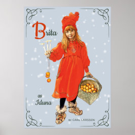 Carl Larsson Brita som Iduna 1901 CC0416 Poster