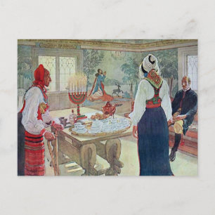 Carl Larsson En Bergman Stuga Vykort