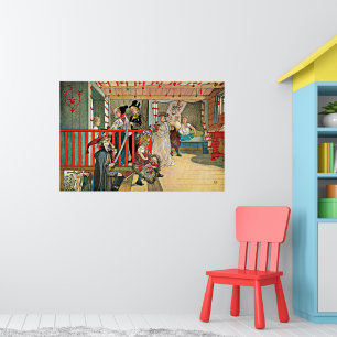 Carl Larsson - en dag i Firande Poster